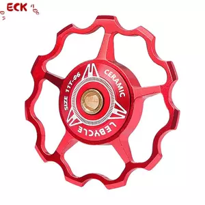 ECK 11 / 13 / 15T Xe Đạp Phía Sau Derailleur Ròng Rọc Bánh Xe Hợp Kim Nhôm Xe Đạp Đường Bộ Hướng Dẫn Con Lăn Ròng Rọc Đi Xe Đạp Một Phần Phụ Kiện HOT