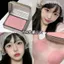 Kekemood Bán Đảo Hộp Thiếc Blush Đơn Sắc Màu Xám Hồng Tông Màu Mờ Làm Trắng Trang Điểm Cô Gái Giả Trang Điểm All-Ma26062602