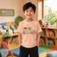 Áo thun bé trai basic học sinh tiểu học Co giãn tốt dễ phối đồ
