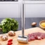 Búa Đập Thịt Inox 304 Hai Đầu Đa Năng Dầm Hành Tỏi Làm Mềm Thịt Dụng Cụ Nhà Bếp Tiện Lợi Cao Cấp