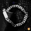 Thép Titan Hợp Thời Trang Vòng Tay Vuông Hip-hop Thời Trang Đơn Giản Cá Tính Lạnh Mát Phong Cách Vòng Tay Trang Sức Tay Quà Tặng Mới