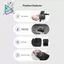 Vỏ PU Bảo Vệ Chống Nước Bảo Vệ Túi Dành Cho Camera Hành Động OSMO360 Hộp Đựng Du Lịch Di Động