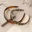 EDIWANY Da Báo Tóc Hoop, Chống Trơn Trượt Răng Rùa Nữ Headband, Retro Tạo Kiểu Tóc Acetate Hairband Phụ Kiện Nữ