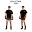 Quyền anh thể thao ngắn tay tập luyện thể dục dáng rộng thoáng khí 100% Cotton cao cấp in áo thun đơn giản
