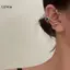 LUImo Hợp Thời Trang Sáng Tạo Hình Rắn Kẹp Tai Dành Cho Nữ Bé Gái Cá Tính Phóng Đại Bông Tai Thời Trang Hàng Ngày Trang Sức Phụ Kiện Quà Tặng SBS