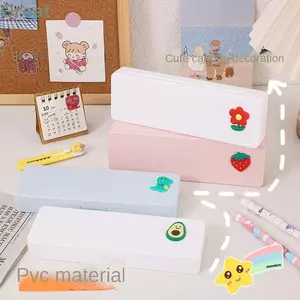 Hộp Bút Chì TUYỆT VỜI, Bút Chì Dâu Cầu Vồng Khủng Long Dung Tích Lớn, Văn Phòng Phẩm Kawaii Đồ Dùng Túi Đựng Bút Cho Học Sinh