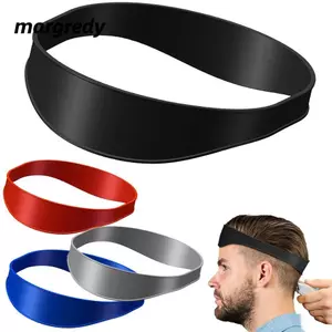 MARGREDY Mẫu cạo râu đường viền cổ DIY Hướng dẫn cắt tóc bằng silicon cầm tay