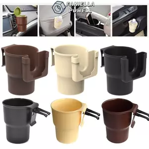 Túi đựng đồ ô tô FANIELLAPOWELL, Hộp đựng cốc ô tô đa chức năng có thể mở rộng nội thất, Hộp đựng điện thoại di động PP DIY có thể tháo rời thời trang ô tô