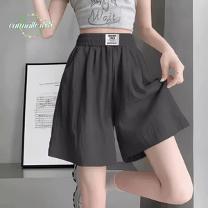 CATMALLER88 Quần Short Nữ, Quần Ngắn Eo Cao Mỏng Thoáng Khí, Nhẹ Thoải Mái Quần Thể Thao Ngoài Trời