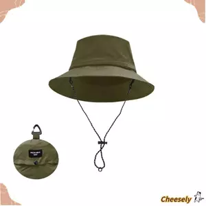 Mũ Câu Cá CHEESELY, Túi Bảo Quản Mũ Xô Khô Nhanh, Chống Nắng Mùa Hè Di Động Chống Tia UV Mũ Chống Nắng Cắm Trại Đi Bộ Đường Dài