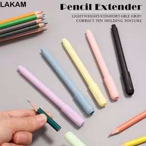 Giá đỡ mở rộng bút chì LAKAM, Bộ mở rộng bút chì nhựa đa năng, Chất lượng cao có thể điều chỉnh nhẹ Bút chì kéo dài vẽ phác thảo viết