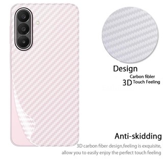 Mặt Sau Sợi Carbon Phim Dành Cho Samsung Galaxy A27 A57 A17 A07 A37 LTE A 27 A 57 SamsungA27 Mặt Sau Bảo Vệ Phim Mềm Trong Suốt Full Cover Chống Trầy Xước Miếng Dán Bảo Vệ Màn Hình