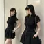 Áo thun ngắn tay dây kéo kim cương công nghiệp nặng dành cho nữ mùa hè Mỹ Hot Girl Sports Niche Áo cổ đứng cao cấp