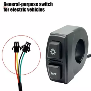 Shas Tay lái xe đạp điện Công tắc đèn và còi Công tắc xe máy chống nước