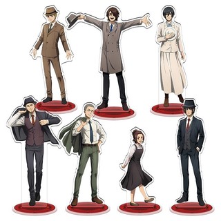 Mô Hình Acrylic Attack on Titan – Standee Eren, Mikasa, Levi, Trang Trí Bàn, Quà Tặng Anime