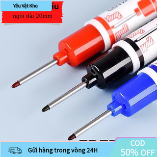 【COD】Bút Đánh Dấu Lỗ Khoan Sâu – Ngòi Dài 20mm, Đánh Dấu Trên Mọi Chất Liệu, Kháng Nước, Dùng Trong DIY, Công Trình