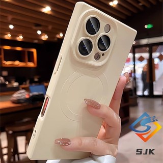 Ốp Điện Thoại Vuông Họa Tiết Kim Loại Sang Trọng Cho iPhone 16 Pro Max 11 12 13 14 15 Pro Max 14 / 15 / 16Plus Vỏ Mềm Chống Sốc