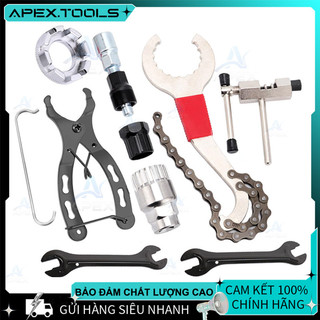 Bộ Dụng Cụ Sửa Xe Đạp Gọn Gàng - Cắt Xích, Gỡ Giá Đỡ, Kéo Cờ - Giải Nguy Đường Đi