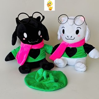 PLUS✨Ralsei Plush Doll✨Deltarune Ralsei Plushie Búp Bê Dễ Thương Deltarune Không Có Mũ Sang Trọng Đồ Chơi Ngựa Ralsei Trang Phục Ông Đồ chơi nhồi bông thú vị Tenna Plushy dành cho trẻ em Quà tặng sinh nhật Quà tặng trao đổi tiệc