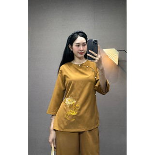 Cát tường lụa ngọc trẻ trung, kate lụa thời trang nữ