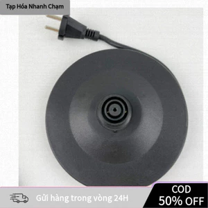 Mâm đế bình siêu tốc màu đen, xoay linh hoạt, dây đồng bền bỉ, công suất 16A, đế chắc chắn, an toàn