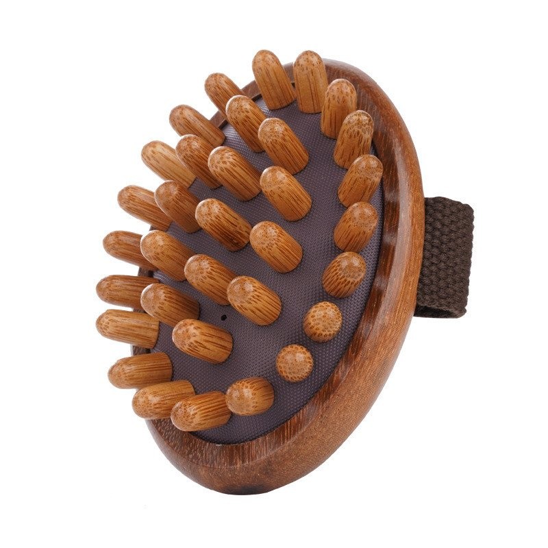 Gỗ Đàn Hương Kinh Tuyến Bàn Chải Massage Toàn Thân Đa Năng Hoạt Động Bàn Chải Cơ Bụng Massage Cầm Tay Nhào Bụng Hộp Quà Tặng Di Động