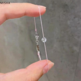 Misa Đơn Giản Hợp Thời Trang Tính Khí Vòng Tay Chữ Thập Cho Nữ Bé Gái Thời Trang Đa Năng Mỏng Có Thể Điều Chỉnh Vòng Tay Trang Sức Phụ Kiện Quà Tặng