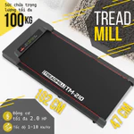 BG [TM210/220B]  Máy chạy bộ điện tại nhà  Model TM210/220B băng chạy chống rung EVA, nhỏ gọn — ảnh 3