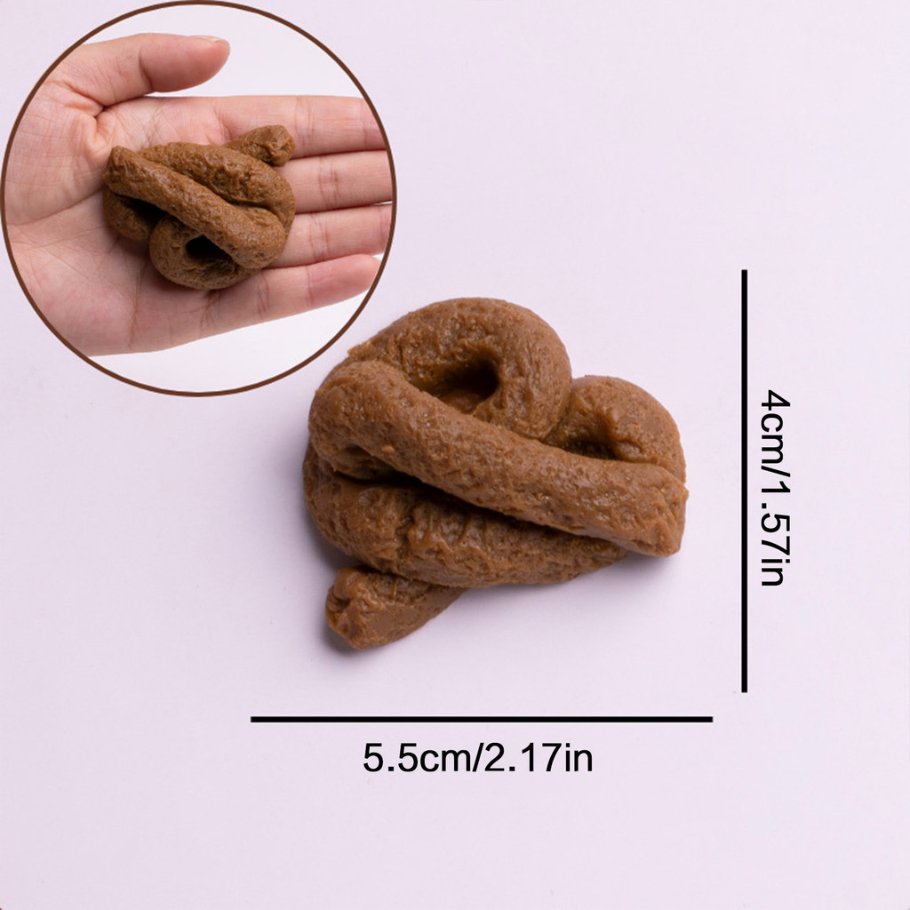 Ngộ nghĩnh Prank Giả Dogshit Đồ Chơi Sáng Tạo Thú Vị Dogshit Đồ Chơi Trẻ Em Người Lớn Lo Âu Đồ Chơi Giảm Căng Thẳng