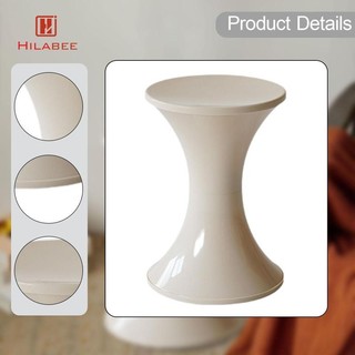 Lưu trữ đa chức năng Ghế Ottoman Chất liệu PP để sử dụng trong nhà Sáng tạo chắc chắn Thiết kế đơn giản Bàn cuối 17.3x12.2inch