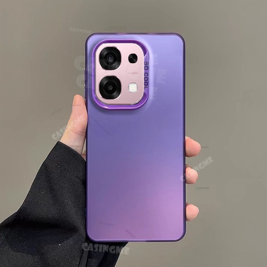 OPPO A6 Pro 5G 2025 Mạ Sang Trọng Aurora Skin Matte Casing Cho OPPOA6Pro OPPO A6 A 6 A6Pro A6 Pro A6i 4G 5G 2025 Ốp Điện Thoại Bảo Vệ Camera Nhiều Màu Sắc Ốp Lưng Chống Sốc