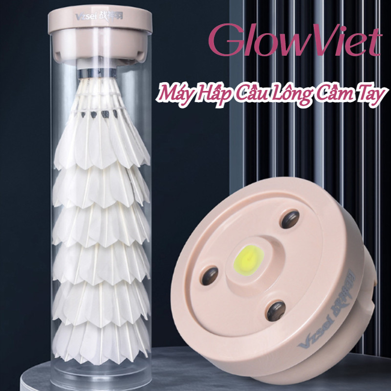 Máy Tạo Ẩm & Hấp Cầu Lông Di Động - Sạc Type-C, Giữ Ẩm Lông Vũ, Dụng Cụ Bảo Dưỡng Chuyên Nghiệp