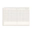 BEABOUT Sổ tay cuộn dây, Lưới / Đường ngang Giấy dày B5 Notepad, Thiết kế phân vùng đơn giản Mind Pad Học sinh