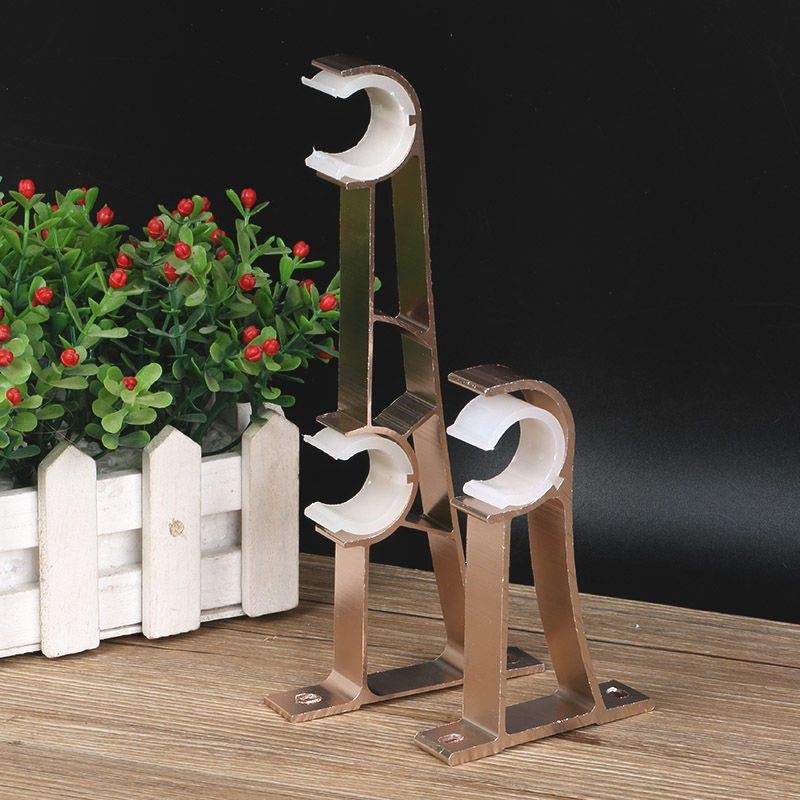 Giá Đỡ Rèm La Mã Cần Móc Cố Định Giá Dày Hợp Kim Nhôm Giá Đỡ Rèm Hỗ Trợ Chân Đế Móc Treo Tường