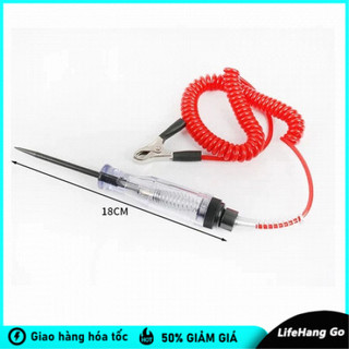 Máy Kiểm Tra Mạch Ô Tô DC 3V-120V Đa Năng, Bút Thử Điện Áp Xe Máy Xe Hơi 6V 12V 24V, Đầu Dò Chẩn Đoán