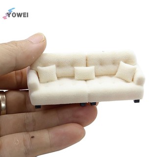 YOWEI Nhà Búp Bê Mô Phỏng Đổ Xô Sofa Mô Hình Nhà Búp Bê Phòng Khách Nội Thất Trang Trí Phụ Kiện Giả Vờ Chơi Đồ Chơi VN
