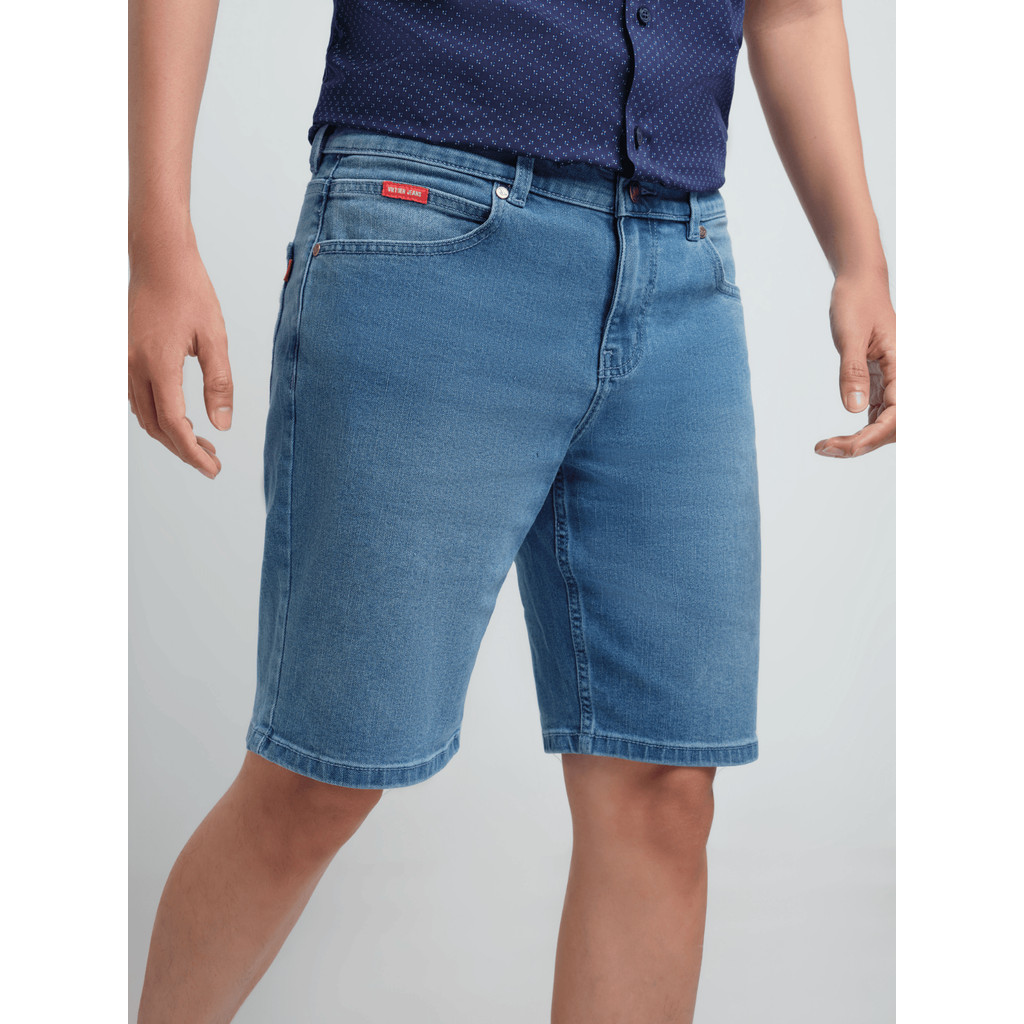 Quần Short Jean VIETTIEN SMART CASUAL vải Cotton form REGULAR VT00000511