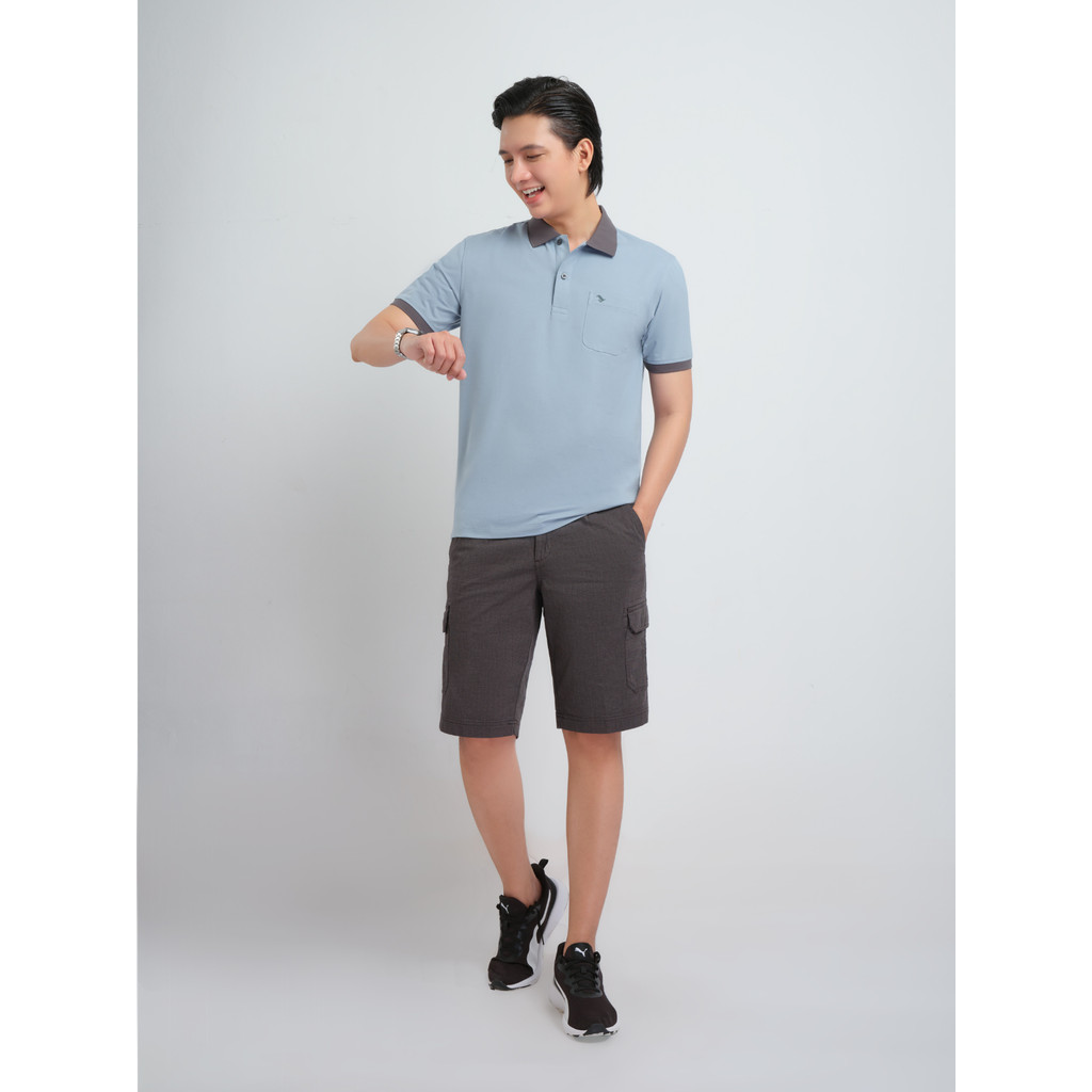 Quần Short Khaki VIETTIEN SMART CASUAL vải Cotton form REGULAR VT00000524