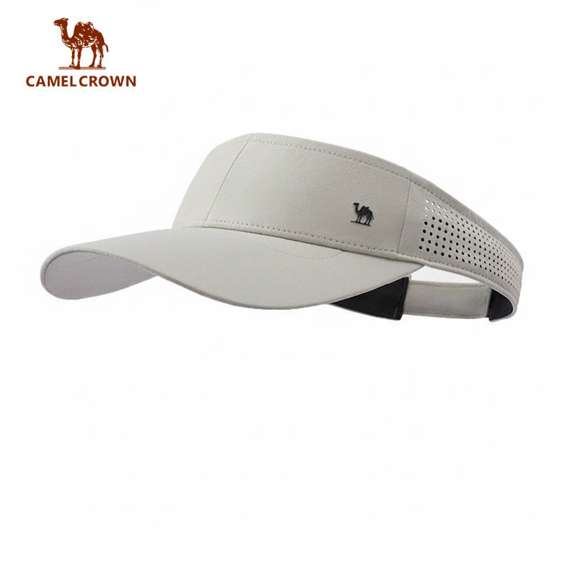 Camel CROWN Ngoài Trời Chống Nắng Thể Thao Mũ Rỗng, Mũ Chống Tia UV Trọng Lượng Nhẹ