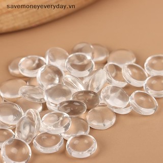 [savemoneyeveryday] 40 Chiếc Thẻ Màu Thủy Tinh Đầu Trong Suốt Hiển Thị Tròn Gel Ba Lan Thiết Kế Bảng Màu Móng Tay Đầu Thẻ Dụng Cụ Làm Móng Tay Phong Cách Hàn Quốc [vn]