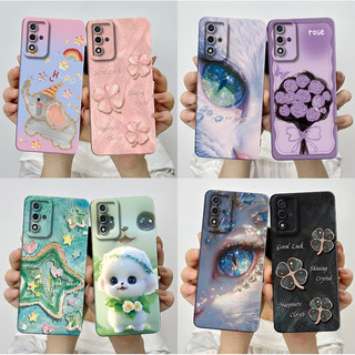 Dành Cho Oppo A93s 5G Ốp Lưng Thẩm Mỹ Hoa Bướm Đẹp Chống Sốc Silicon Mềm TPU Vỏ Điện Thoại Cho Oppo PFGM00 A93s 5G Vỏ
