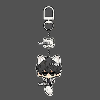 Anime Omniscient Reader's Viewpoint Kim Dokja Yoo Jonghyuk Cosplay Keychains Acrylic Key Chain Bag Pendant Keyring Jewel