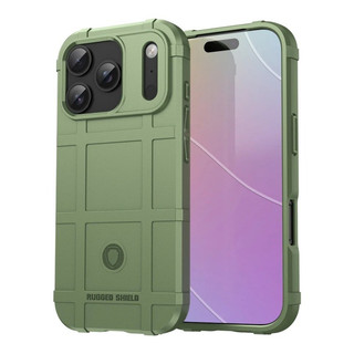 Dành Cho iPhone 17 17 17e 16e 16 15 14 13 Pro Max Air Plus Mini Silicone Chắc Chắn Lá Chắn Quân Sự Funda Trường Hợp Bảo Vệ