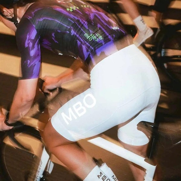 T315 - Quần Đạp Xe MBO Nữ Bib Short White