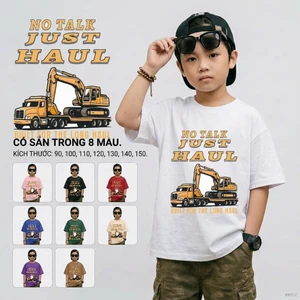 áo thun bé trai hàn quốc học sinh tiểu học Hình hoạt hình Dễ phối đồ