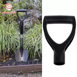 Tay cầm xẻng tuyết PWSEND, Tay cầm xẻng nhựa cầm hình chữ D, Phụ kiện thay thế chống trượt đa năng Dụng cụ cào đào dày