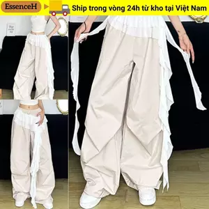 Váy Mini Ren ESSENCEH, Váy Dạo Phố Y2K Ren Xù Váy, Thiết Kế Buộc Dây Bông Tai Kẹp Nhìn Xuyên Qua Váy Ruched
