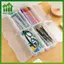 Hộp lưu trữ nhựa trong suốt SWEET có nắp cho bút, bút chì, bút đánh dấu, đồ dùng học tập & tổ chức văn phòng, sắp xếp bàn làm việc n