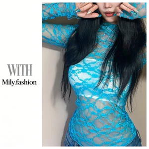 Milyfashion Ren Phong Cách Mới Xuyên Qua Rỗng Dài Tay Top 2XU7