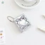 Album đựng thẻ kim loại rỗng bạc để lưu trữ ảnh ID sưu tập